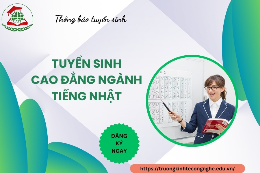 Tuyển sinh Cao đẳng ngành Tiếng Nhật