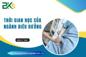 Thời gian học của ngành Điều Dưỡng