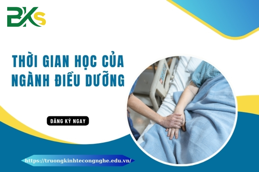 Thời gian học của ngành Điều Dưỡng