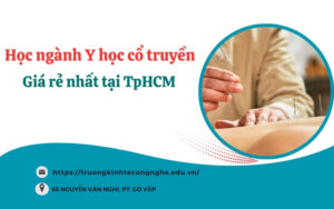 Học ngành Y học cổ truyền giá rẻ nhất tại TpHCM