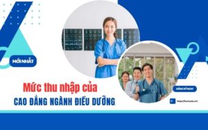 Mức thu nhập của Cao đẳng ngành Điều dưỡng