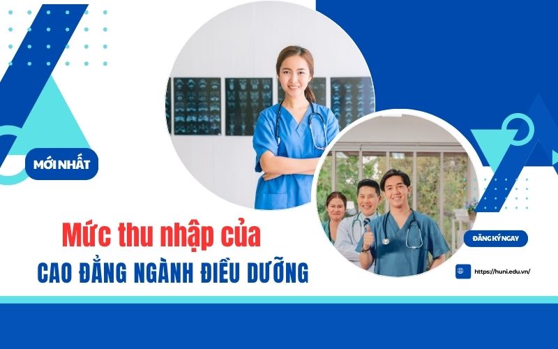 Mức thu nhập của Cao đẳng ngành Điều dưỡng