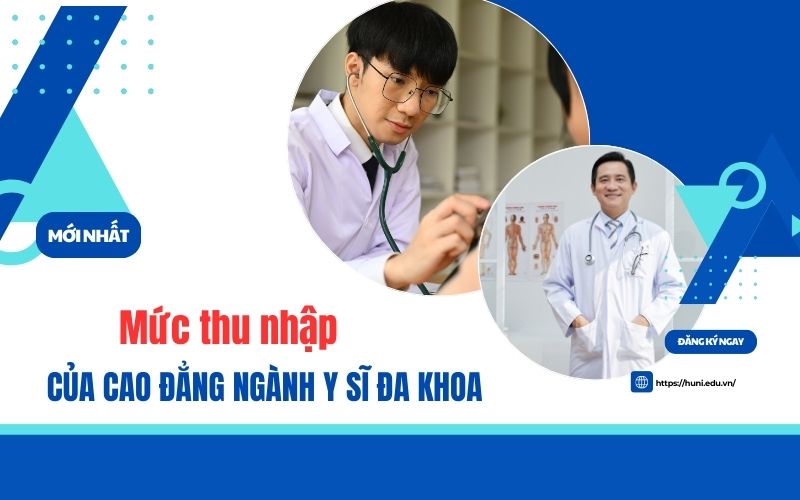 Mức thu nhập của Cao đẳng ngành Y sĩ đa khoa