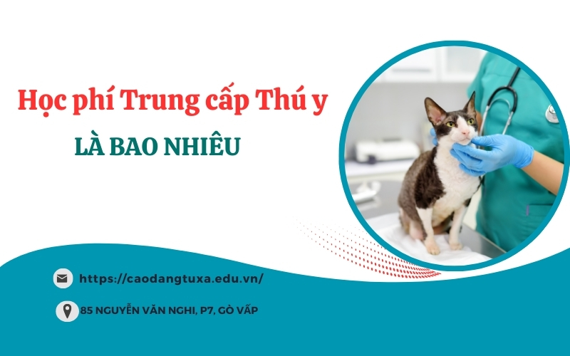 Học phí Trung cấp Thú y tại Trường Cao đẳng Công nghệ và Du lịch là bao nhiêu
