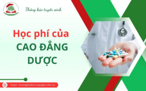 Học phí của Cao đẳng Dược có cao không?
