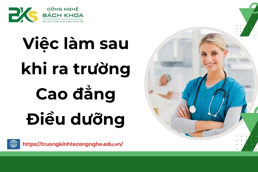 Việc làm sau khi ra trường Cao đẳng Điều dưỡng