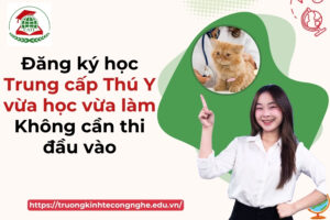 Đăng ký học Trung cấp Thú Y vừa học vừa làm - Không cần thi đầu vào