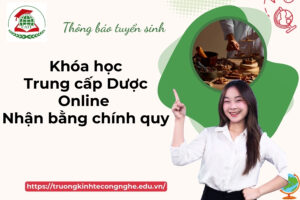 Khóa học Trung cấp Dược Online