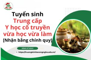 Tuyển sinh Trung cấp Y học cổ truyền vừa học vừa làm 2025