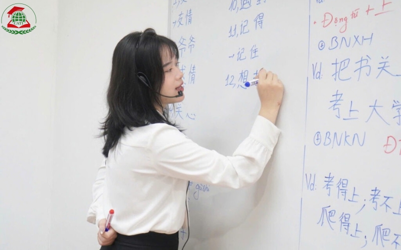 Chương trình học Cao đẳng tiếng Trung tại Học viện Cati