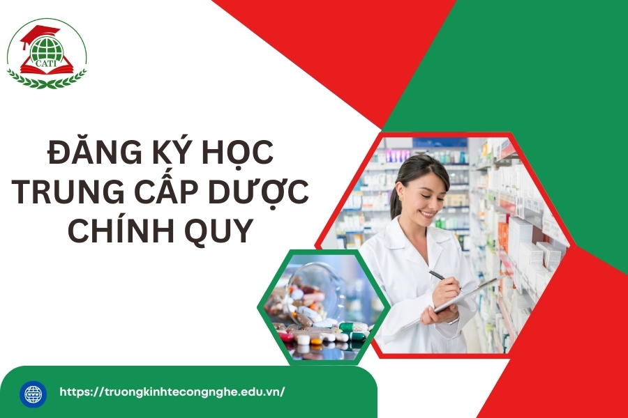 Đăng ký học Trung cấp Dược chính quy đơn giản