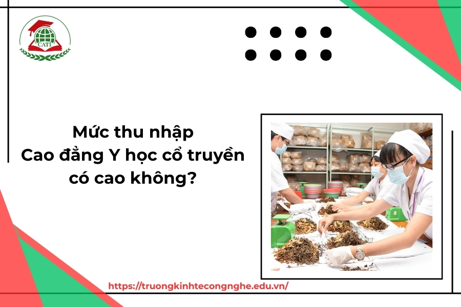 Mức thu nhập Cao đẳng Y học cổ truyền có cao không?