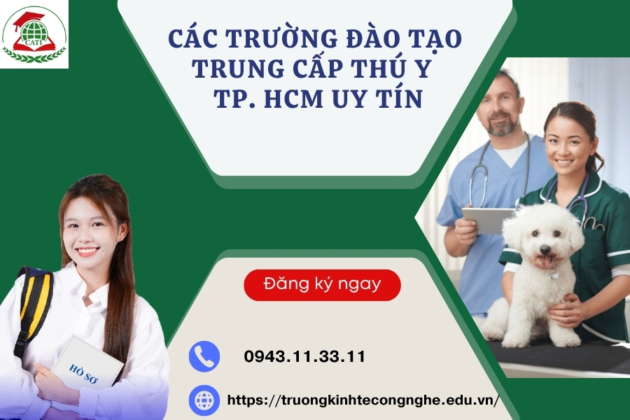 Các Trường đào tạo Trung cấp Thú Y TP. HCM uy tín