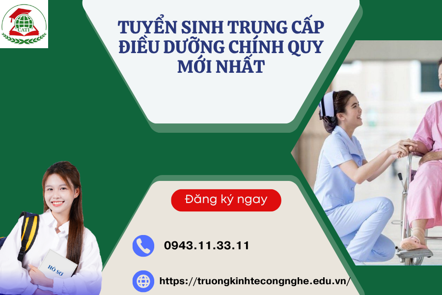 Tuyển sinh Trung cấp Điều dưỡng Chính quy mới nhất