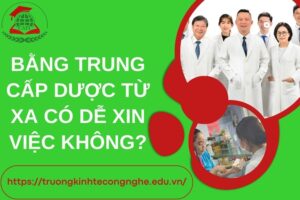 Bằng Trung cấp dược Từ xa có dễ xin việc không?