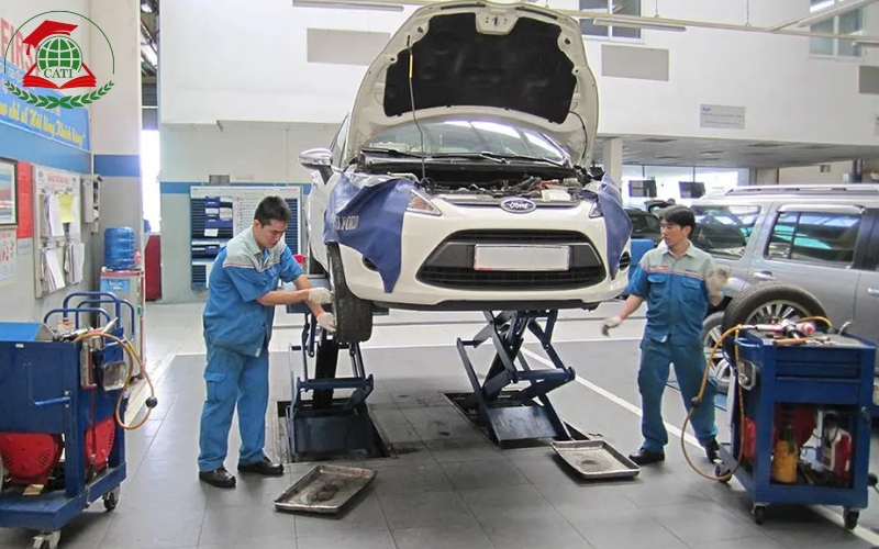 Học Trung cấp Công nghệ Ô tô Trực tuyến chi phí rẻ tại Học viện Cati