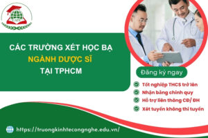Các trường xét học bạ ngành Dược sĩ tại TPHCM