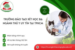 Trường đào tạo xét học bạ ngành Thú y uy tín tại TPHCM