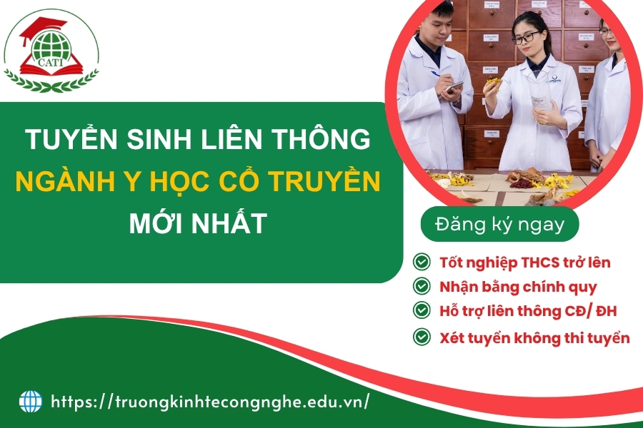 Tuyển sinh liên thông ngành Y học cổ truyền mới nhất