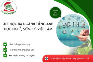 Xét học bạ ngành Tiếng Anh: Học nghề, sớm có việc làm